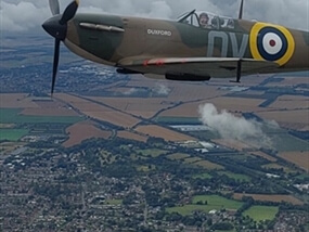 Customer Photo of Wing to Wing with a Spitfire (Squadron Leader)